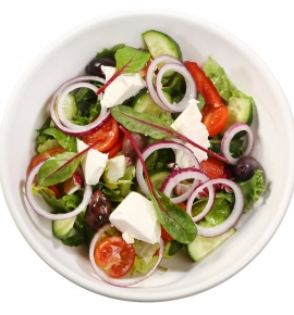 Traditional Greek salad